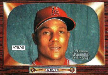 #305 Erick Aybar - Anaheim Angels - 2004 Bowman Heritage Baseball
