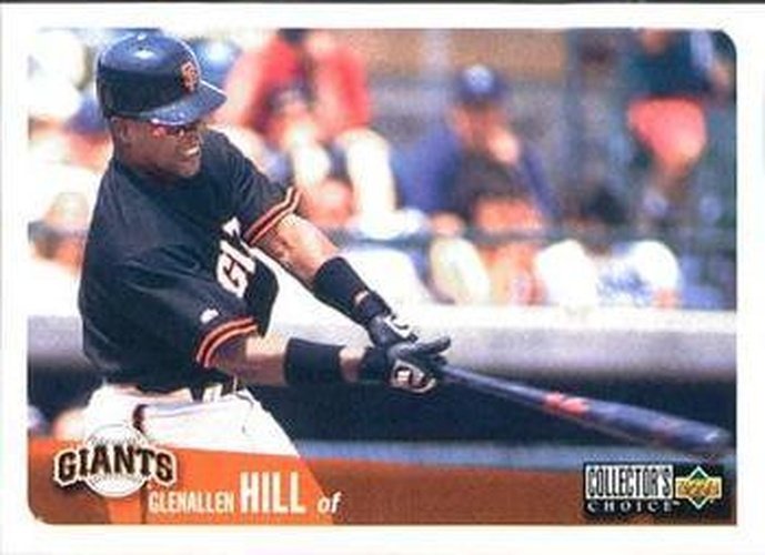 #305 Glenallen Hill - San Francisco Giants - 1996 Collector's Choice Baseball