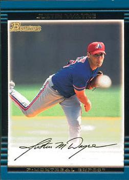 #305 Justin Wayne - Montreal Expos - 2002 Bowman Baseball