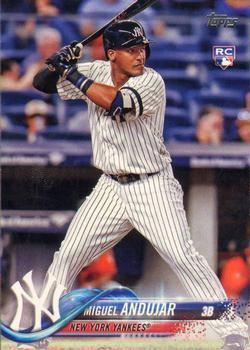#305 Miguel Andujar - New York Yankees - 2018 Topps Baseball