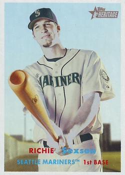 #305 Richie Sexson - Seattle Mariners - 2006 Topps Heritage Baseball