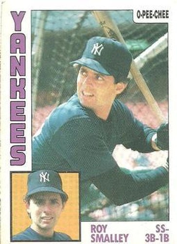 #305 Roy Smalley - New York Yankees - 1984 O-Pee-Chee Baseball