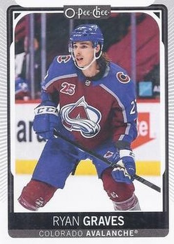 #305 Ryan Graves - Colorado Avalanche - 2021-22 O-Pee-Chee Hockey