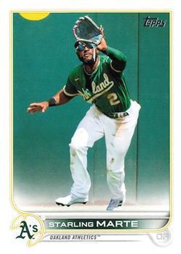 #305 Starling Marte - Oakland Athletics - 2022 Topps Baseball
