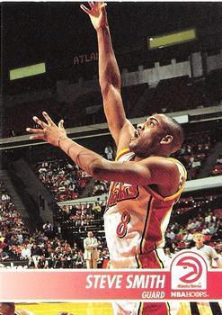 #305 Steve Smith - Atlanta Hawks - 1994-95 Hoops Basketball
