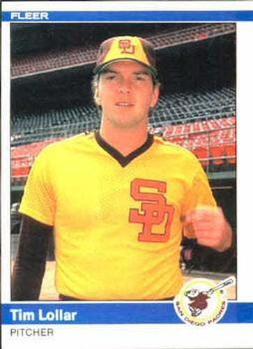 #305 Tim Lollar - San Diego Padres - 1984 Fleer Baseball