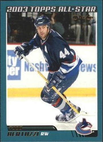 #305 Todd Bertuzzi - Vancouver Canucks - 2003-04 O-Pee-Chee Hockey
