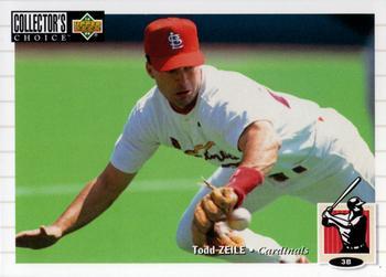 #305 Todd Zeile - St. Louis Cardinals - 1994 Collector's Choice Baseball