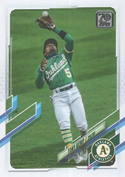 #305 Tony Kemp - Oakland Athletics - 2021 Topps Baseball