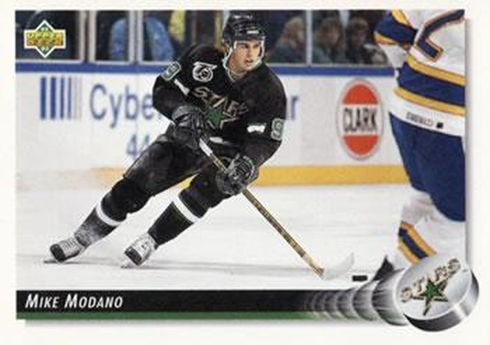 #305 Mike Modano - Minnesota North Stars - 1992-93 Upper Deck Hockey