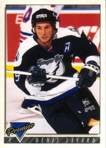 #305 Denis Savard - Tampa Bay Lightning - 1993-94 O-Pee-Chee Premier Hockey