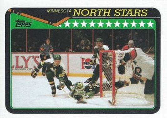 #305 Minnesota North Stars - Minnesota North Stars - 1990-91 Topps Hockey