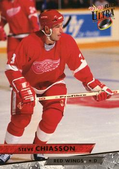 #305 Steve Chiasson - Detroit Red Wings - 1993-94 Ultra Hockey