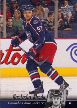 #305 Rostislav Klesla - Columbus Blue Jackets - 2010-11 Upper Deck Hockey