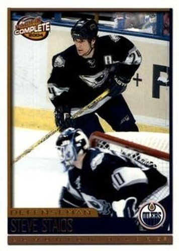#305 Steve Staios - Edmonton Oilers - 2003-04 Pacific Complete Hockey