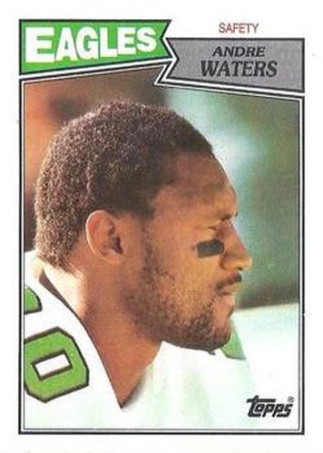#305 Andre Waters - Philadelphia Eagles - 1987 Topps Football