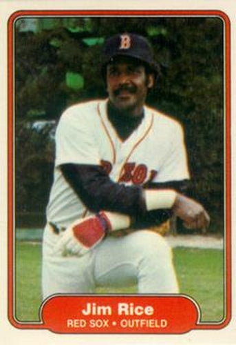 #305 Jim Rice - Boston Red Sox - 1982 Fleer Baseball