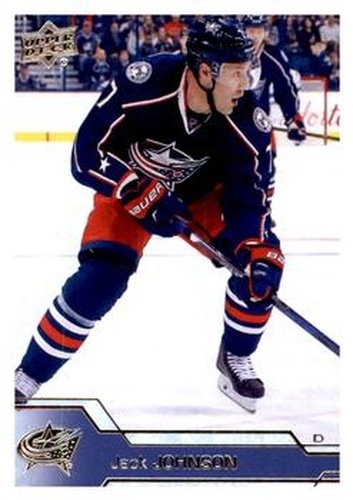 #305 Jack Johnson - Columbus Blue Jackets - 2016-17 Upper Deck Hockey