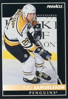 #306 Kjell Samuelsson - Pittsburgh Penguins - 1992-93 Pinnacle Canadian Hockey