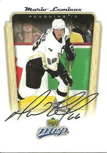 #306 Mario Lemieux - Pittsburgh Penguins - 2005-06 Upper Deck MVP Hockey