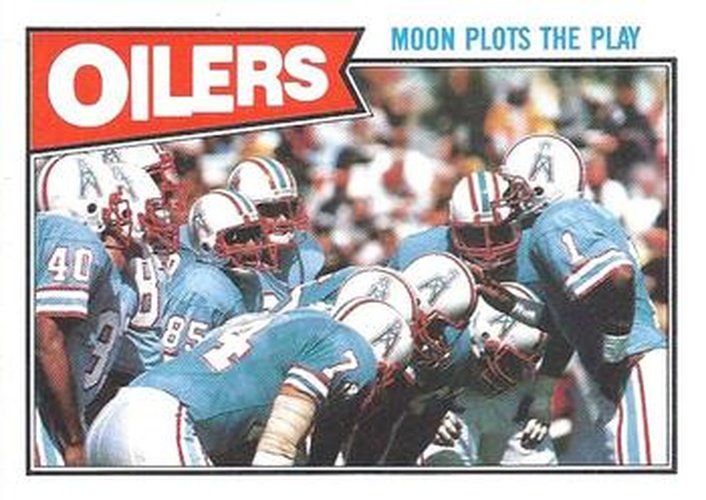#306 Warren Moon - Houston Oilers - 1987 Topps Football