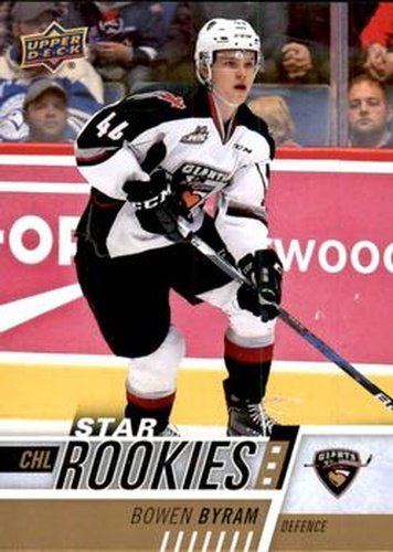 #306 Bowen Byram - Vancouver Giants - 2017-18 Upper Deck CHL Hockey
