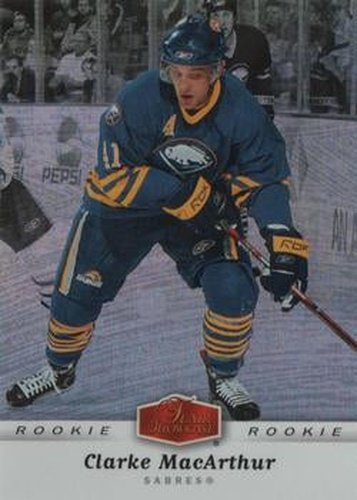 #306 Clarke MacArthur - Buffalo Sabres - 2006-07 Flair Showcase Hockey
