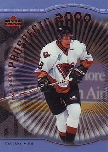 #306 Pavel Brendl - Calgary Hitmen - 1999-00 Upper Deck Hockey
