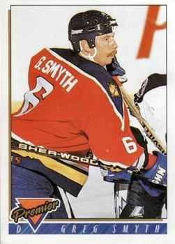 #306 Greg Smyth - Florida Panthers - 1993-94 Topps Premier Hockey