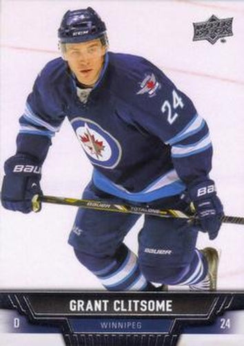 #306 Grant Clitsome - Winnipeg Jets - 2013-14 Upper Deck Hockey