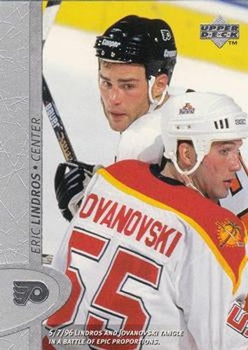 #306 Eric Lindros - Philadelphia Flyers - 1996-97 Upper Deck Hockey