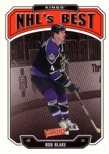 #306 Rob Blake - Los Angeles Kings - 2000-01 Upper Deck Victory Hockey