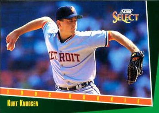 #306 Kurt Knudsen - Detroit Tigers - 1993 Select Baseball