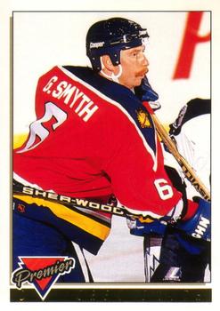 #306 Greg Smyth - Florida Panthers - 1993-94 O-Pee-Chee Premier Hockey - Gold