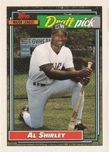 #306 Al Shirley - New York Mets - 1992 Topps Baseball