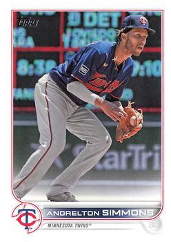 #306 Andrelton Simmons - Minnesota Twins - 2022 Topps Baseball