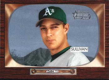 #306 Brad Sullivan - Oakland Athletics - 2004 Bowman Heritage Baseball