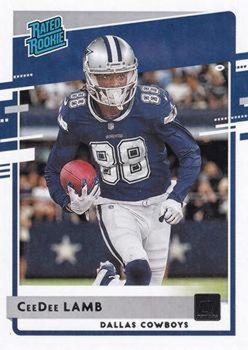 #306 CeeDee Lamb - Dallas Cowboys - 2020 Donruss Football