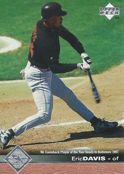 #306 Eric Davis - Baltimore Orioles - 1997 Upper Deck Baseball