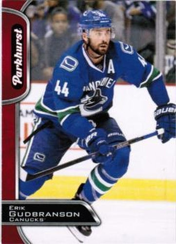 #306 Erik Gudbranson - Vancouver Canucks - 2016-17 Parkhurst - Red Hockey