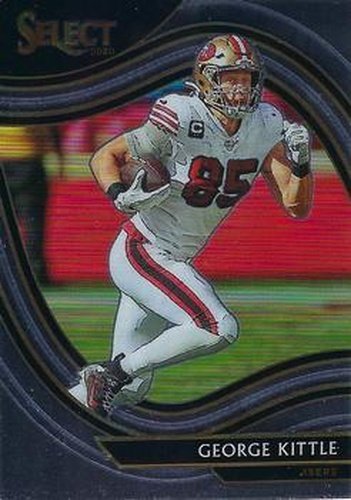 #306 George Kittle - San Francisco 49ers - 2020 Panini Select Football