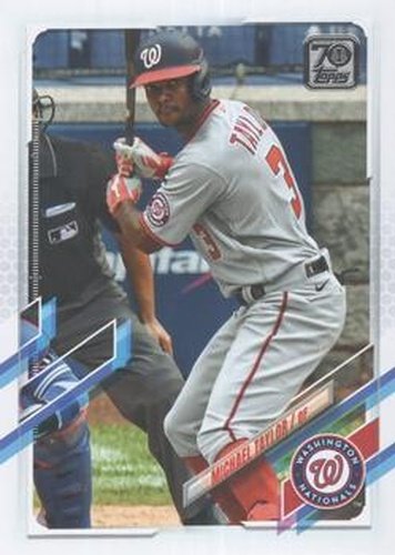 #306 Michael Taylor - Washington Nationals - 2021 Topps Baseball