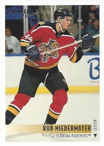 #306 Rob Niedermayer - Florida Panthers - 1994-95 Topps Premier Hockey