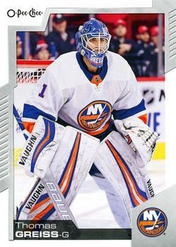 #306 Thomas Greiss - New York Islanders - 2020-21 O-Pee-Chee Hockey