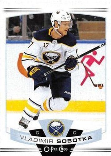 #306 Vladimir Sobotka - Buffalo Sabres - 2019-20 O-Pee-Chee Hockey