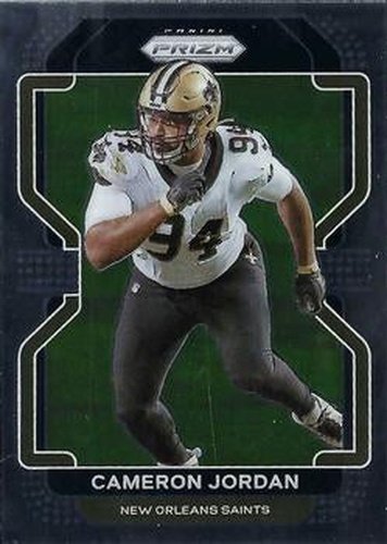 #306 Cameron Jordan - New Orleans Saints - 2021 Panini Prizm Football