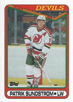 #306 Patrik Sundstrom - New Jersey Devils - 1990-91 Topps Hockey