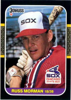 #306 Russ Morman - Chicago White Sox - 1987 Donruss Baseball