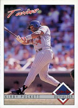 #306 Kirby Puckett - Minnesota Twins - 1993 O-Pee-Chee Baseball