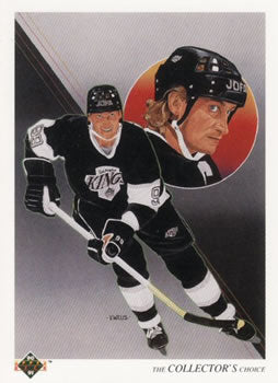#307 Wayne Gretzky - Los Angeles Kings - 1990-91 Upper Deck Hockey